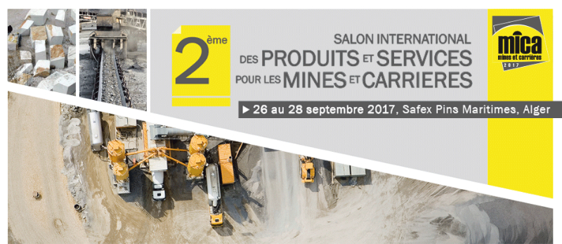 MICA SALON, 26-29 Septembar  2017,  Alger